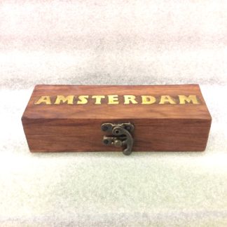 Box amsterdam xxx s - boite à rouler en bois, spliff box ROLLING