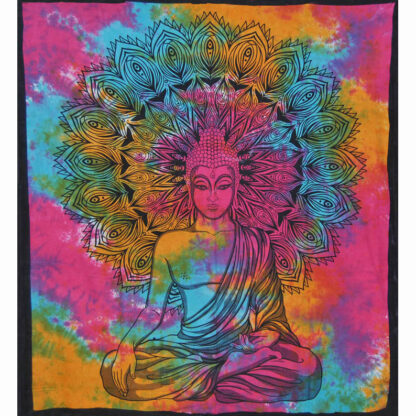 Bouddha lotus multicolore