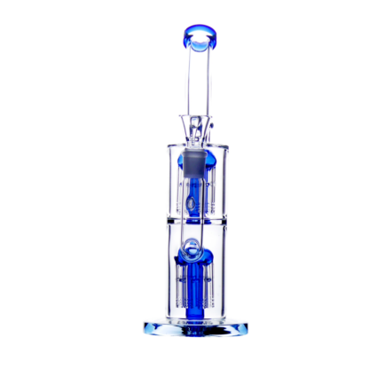 BONG DOUBLE PERCOLATEUR MEDUSE SANS PLONGEUR