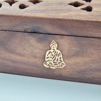 motif bouddha porte encens