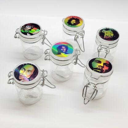 petits pots en verre hermetiques