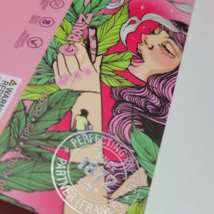 feuilles et cartons pink lady